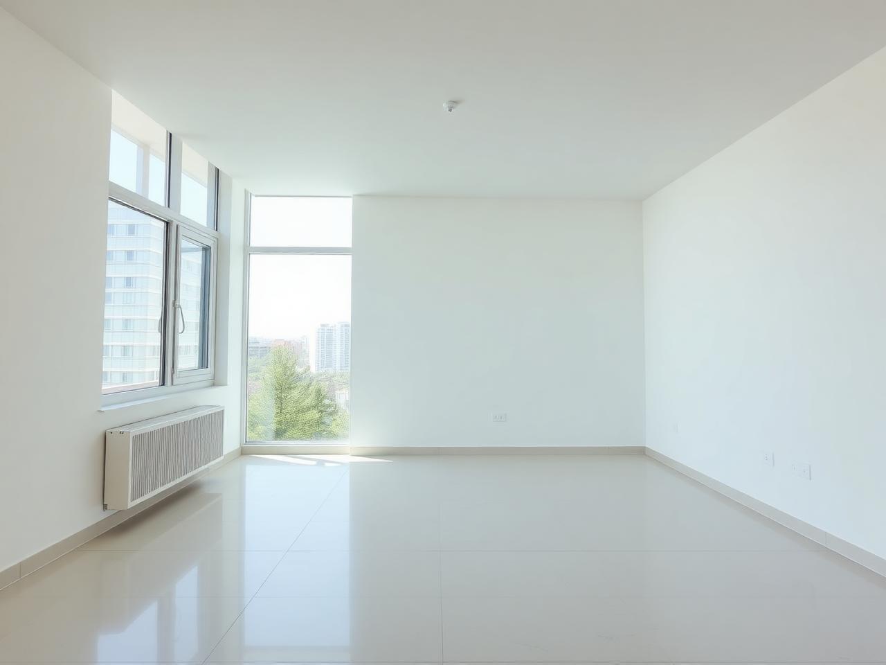 Apartamento novo recém-entregue pronto para vistoria técnica